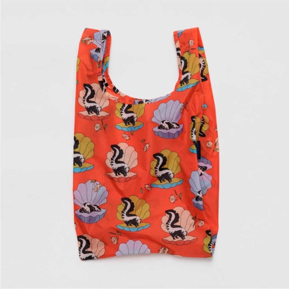 Baby Baggu Half Shell Skunk Print